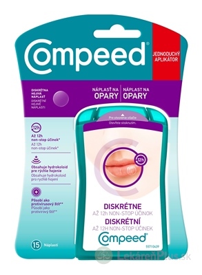 Compeed NÁPLASŤ na opary (inov. 2023) 1x15 ks