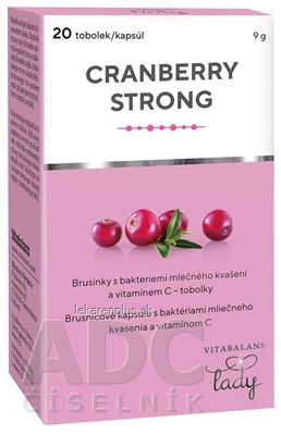 Vitabalans Cranberry Strong cps 1x20 ks