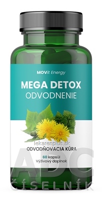 MOVit MEGA DETOX ODVODNENIE cps 1x60 ks