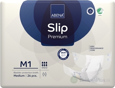 ABENA Slip Premium M1 plienkové nohavičky, boky 70-110 cm, savosť 2000 ml, 1x26 ks