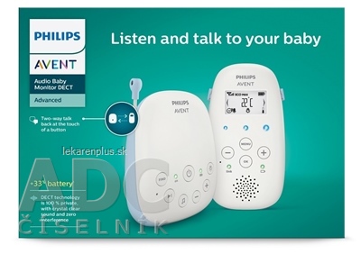 Philips AVENT DECT audio BABY MONITOR (SCD 715) 1x1 set