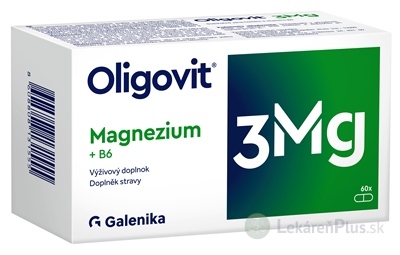 Oligovit 3 Mg cps (Magnézium + B6) 1x60 ks