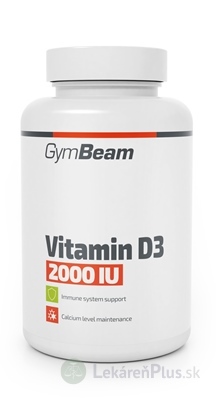 GymBeam Vitamin D3 2000 IU cps 1x120 ks