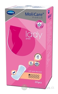 MoliCare Premium lady pad 0,5 kvapky inkontinenčné vložky 1x28 ks