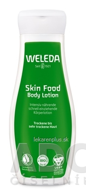 WELEDA Skin Food Telové mlieko intenzívne, na suchú pokožku 1x200 ml