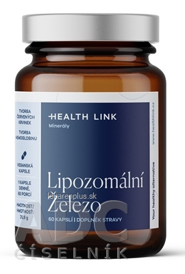 HEALTH LINK Lipozomálne železo cps 1x60 ks