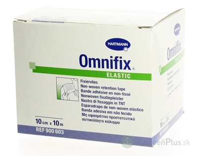 OMNIFIX ELASTIC hypoalergénna náplasť fixačná z netkaného textilu (10cmx10m) 1x1 ks