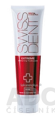 SWISSDENT EXTREME intenzívna bieliaca pasta 1x50 ml