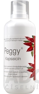 PEGGY GÉL kapsaicínový 1x500 g