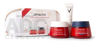 VICHY LIFTACTIV COLLAGEN SPECIALIST XMAS 2024 denný krém 50 ml + nočný krém 50 ml + Capital Soleil UV-Age Daily SPF50+ 15 ml, 1x1 set