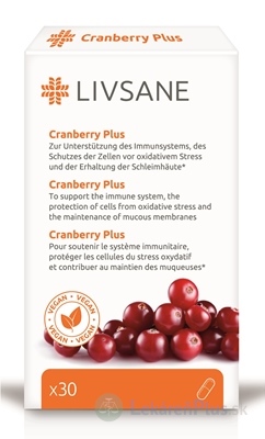 LIVSANE Brusnice Plus cps 1x30 ks