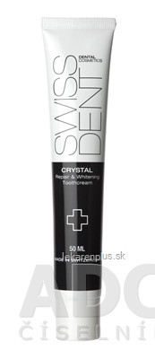 SWISSDENT CRYSTAL regeneračný zubný krém 1x50 ml