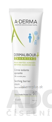 A-DERMA DERMALIBOUR+ BARRIER Ochranný krém upokojujúci (inov. 2023) 1x100 ml