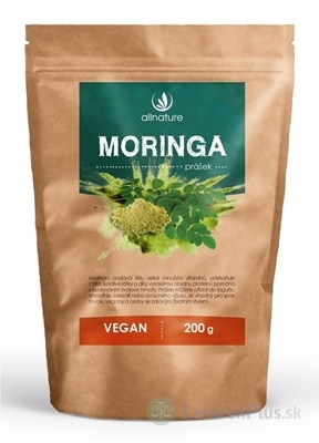 Allnature MORINGA VEGAN prášok 1x200 g