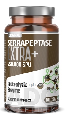 CarnoMed SERRAPEPTASE EXTRA+ 250.000 SPU cps (pre zvieratá) 1x60 ks