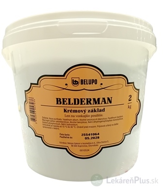 BELDERMAN krémový základ 1x2 kg