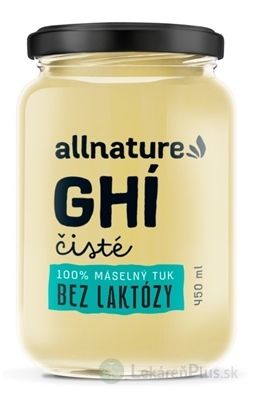 Allnature GHÍ maslový tuk 1x450 ml