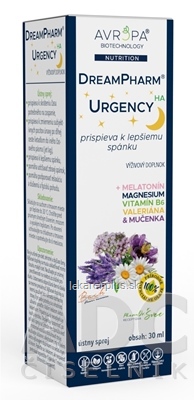 AVROPA DreamPharm Urgency HA ústny sprej 1x30 ml