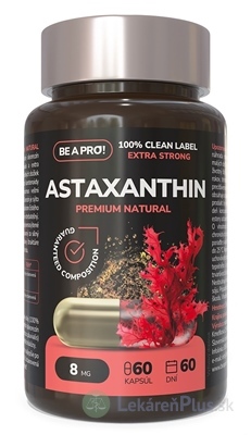 BE A PRO! ASTAXANTHIN PREMIUM NATURAL cps 1x60 ks