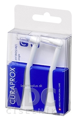 CURAPROX HYDROSONIC ortho SINGLE hydrosonická náhradná hlavica 1x2 ks