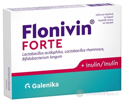 Flonivin FORTE cps (prospešné baktérie + inulín) 1x10 ks