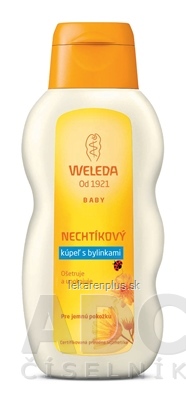 WELEDA NECHTÍKOVÝ kúpeľ s bylinkami (Calendula Bad) 1x200 ml