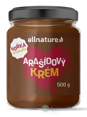 Allnature ARAŠIDOVÝ KRÉM s Horkou čokoládou 1x500 g