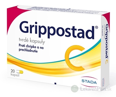 Grippostad C cps dur 200 mg (blis.PVC/PVDC/Al) 1x20 ks