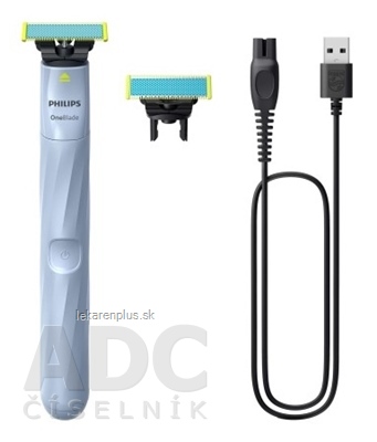 Philips OneBlade First Shave + 1pcs blade zastrihávač na tvár + extra čepeľ (QP1324/30) 1x1 set