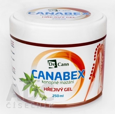 Dr.Cann CANABEX konopné mazanie HREJIVÝ GÉL 1x250 ml