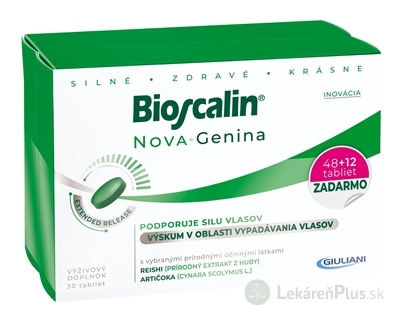 Bioscalin Nova Genina tbl (promopack) 2x30 ks, 1x1 set