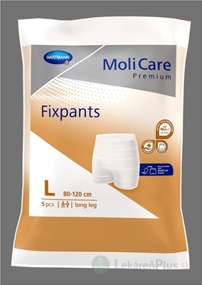 MoliCare Premium Fixpants long leg L fixačné nohavičky (80-120 cm) 1x5 ks