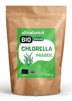 Allnature CHLORELLA BIO prášok 1x100 g