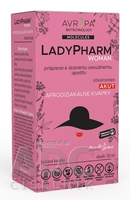 AVROPA LadyPharm bylinné kvapky 1x50 ml