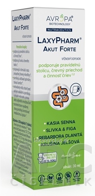 AVROPA LaxyPharm Akut Forte bylinné kvapky 1x30 ml