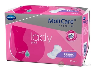 MoliCare Premium lady pad 4,5 kvapiek inkontinenčné vložky 1x14 ks