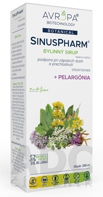 AVROPA SinusPharm bylinný sirup 1x200 ml