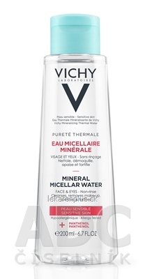 VICHY PURETE THERMALE MINERAL Micelárna voda sensitive 1x200 ml