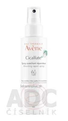 AVENE CICALFATE+ Spray vysušujúci a obnovujúci sprej 1x100 ml