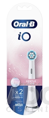 Oral-B iO GENTLE CARE čistiace náhradné hlavice 1x2 ks