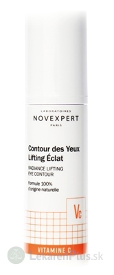 NOVEXPERT VITAMINE C Radiance Lifting Eye Contour očná starostlivosť s vitamínom C 1x15 ml