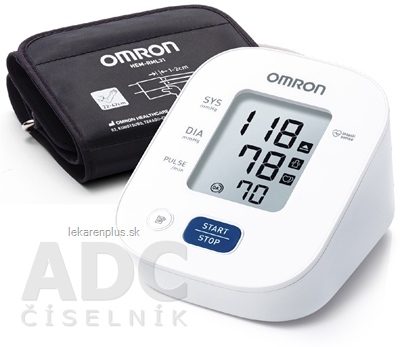 OMRON M2+ Tlakomer na rameno (HEM-7146-E) 1 ks + adaptér zdarma 1 ks, 1x1 set