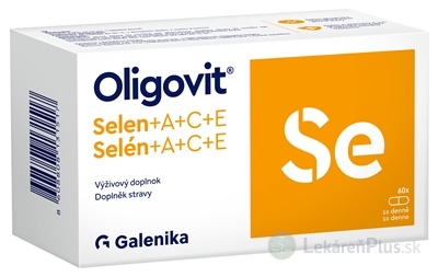 Oligovit Se cps (selén + vitamín A, C, E) 1x60 ks