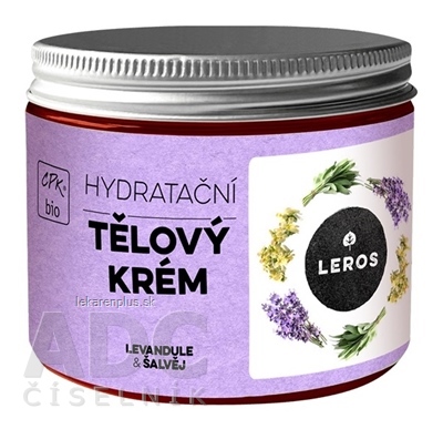 LEROS HYDRATAČNÝ TELOVÝ KRÉM LEVANDUĽA & ŠALVIA 1x200 ml