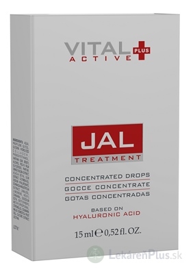 VITAL PLUS ACTIVE JAL (koncentrované kvapky s kyselinou hyalurónovou) 1x15 ml