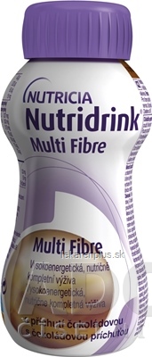 Nutridrink Multi Fibre s čokoládovou príchuťou 24x200 ml (4800 ml)