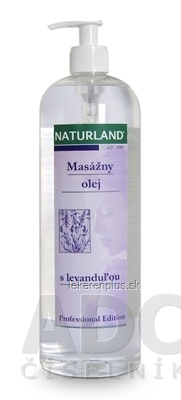 NATURLAND MASÁŽNY OLEJ S LEVANDUĽOU 1x1000 ml