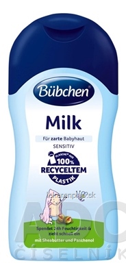 BUBCHEN TELOVÉ MLIEKO s bambuckým maslom a slnečnicovým olejom 1x400 ml