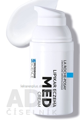 LA ROCHE-POSAY LIPIKAR ECZEMA MED CREAM krém na symptómy ekzému 1x30 ml