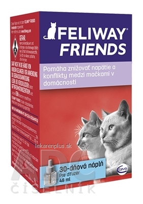 FELIWAY FRIENDS náplň pre difúzer pre mačky 1x48 ml